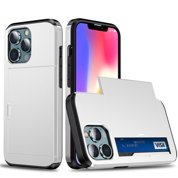 Suitable for iPhone 17 ProMax phone case Apple 16 slide push card insert 14 15 anti drop protective cover - Image 13