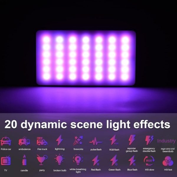 Cross-border Mobile Live Streaming Video Photography Fill Light LED Flash Light Camera Lighting Lamp Video Conference VLOG Lamp - Image 4