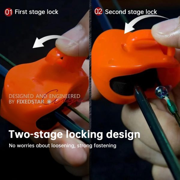 2PCS Fishing Rod Holder Clip - Compact, Wall-Mounted Fixer Strap - Image 10