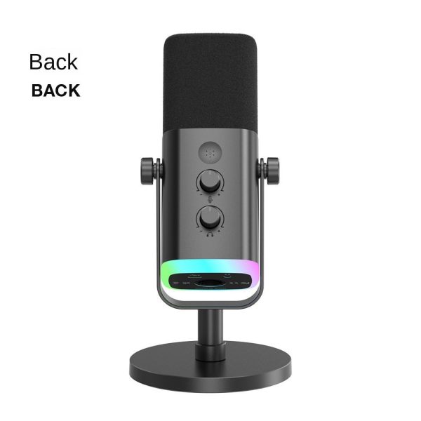 Condenser Microphone for Computer Live Streaming Karaoke Recording Audio Pickup Capacitor Mic for Mobile Phone Universal Karaoke Singing Gaming - Image 4