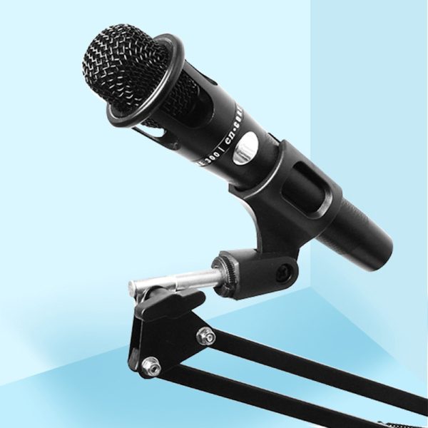 Desktop Microphone Stand Live Handheld Mic Holder Adjustable NB35 Boom Arm Microphone Bracket - Image 4