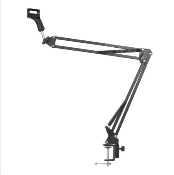 Desktop Microphone Stand Live Handheld Mic Holder Adjustable NB35 Boom Arm Microphone Bracket - Image 5