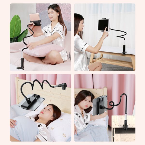 Universal Tablet Stand for Bedside and Desk - Adjustable Lazy Bracket for Phone and Tablet - Image 4