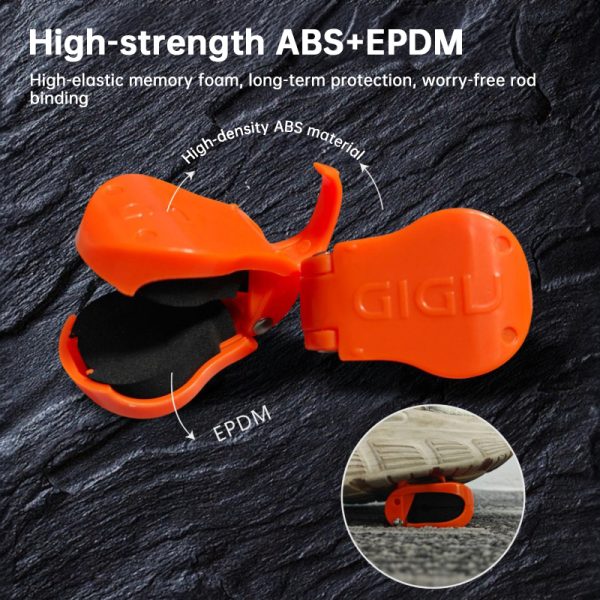 2PCS Fishing Rod Holder Clip - Compact, Wall-Mounted Fixer Strap - Image 11