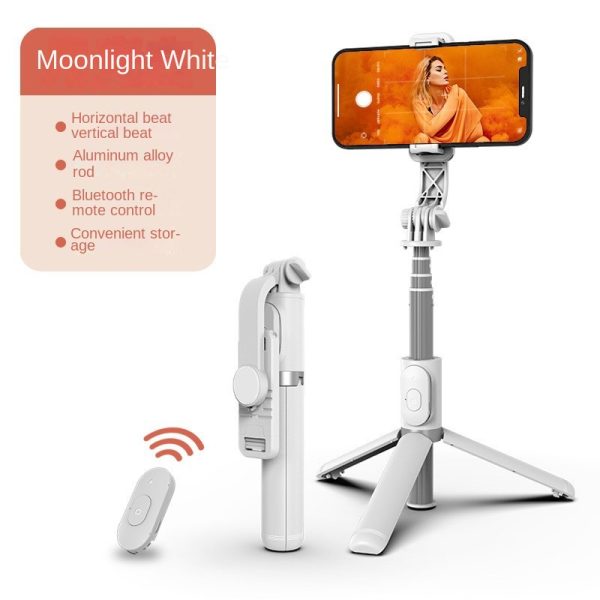 Wholesale Bluetooth Selfie Stick with Fill Light Extended Universal Phone Live Streaming Tripod - Image 9